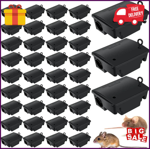 Packs rat bait stations - rat,