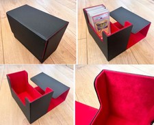 Graded Trading Card Storage Box Holds 40 PSA /BGS/SGC Magnetic Deck Box Organise