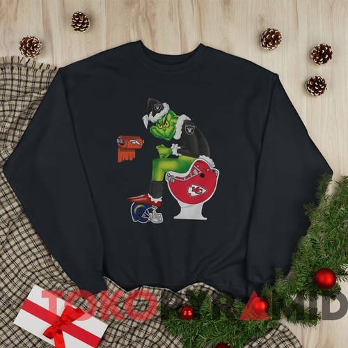 Retro santa grinch oakland - santa,