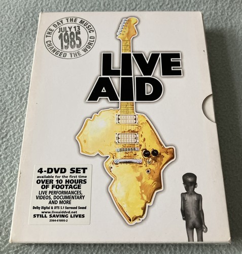 Live aid dvd disc - aid, &