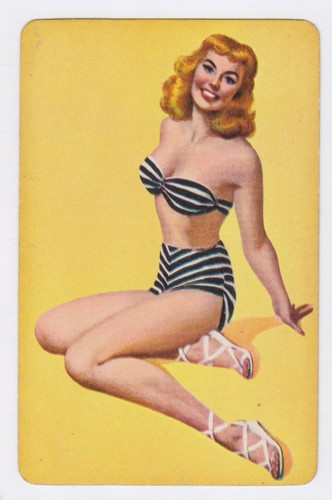 Glamour pin girl single - girl, .single