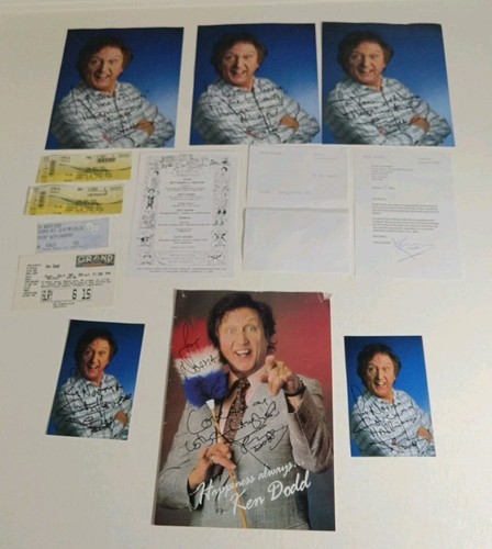 Ken dodd signed autograph - ken,