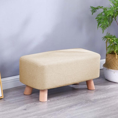Upholstered footstool - upholstered,