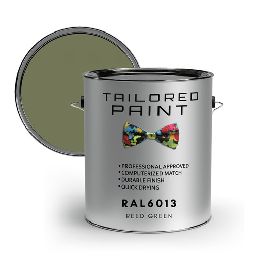 Ral6013 reed green matt - matt, upvc
