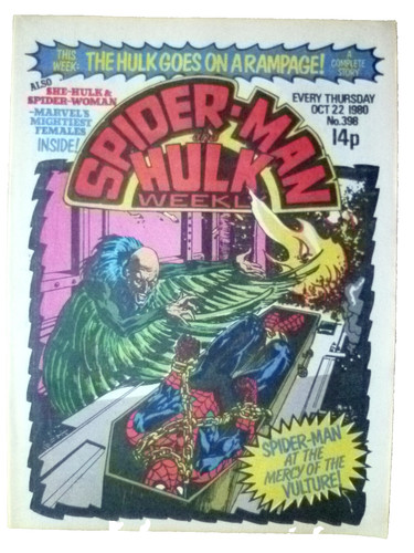 Marvel comic spider man - man, and