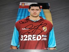 Gary Cahill hand signed Aston Villa Club autograph card