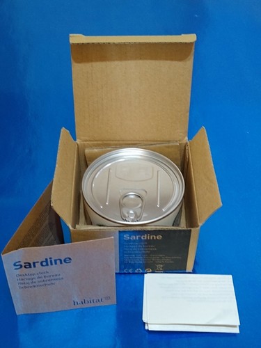 Brand new sardine tin can - brand,