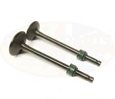 Motorcycle Inlet and Exhaust Valves Set to fit Suzuki GN125 ET 1991 - 1997 
