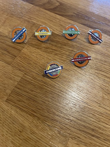 Six london overground pin - six,