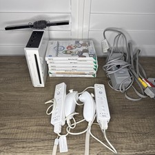 Nintendo wii console - console, games