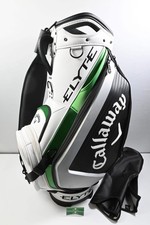 Callaway Elyte Tour Bag / 6-Way Divider / Black, White, Silver & Green