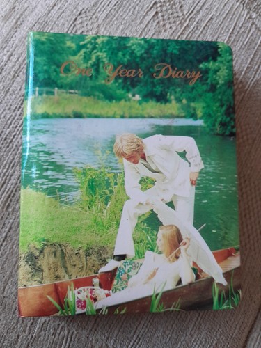 Vintage one year diary - diary, handbag