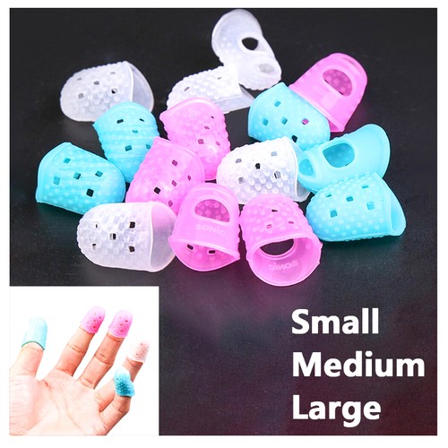 Rubber thimble thimblettes - rubber,