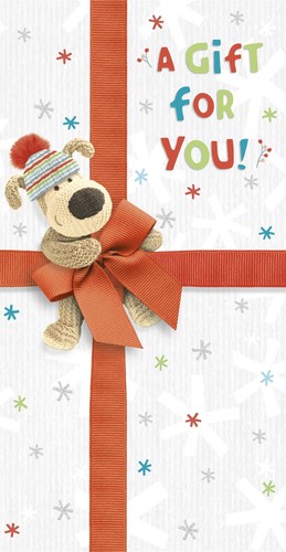 Boofle wrapped ribbon - in,
