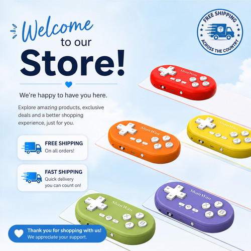 Mini gamepad gaming control - mini,