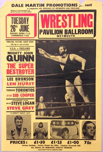 Vintage british wrestling - british,