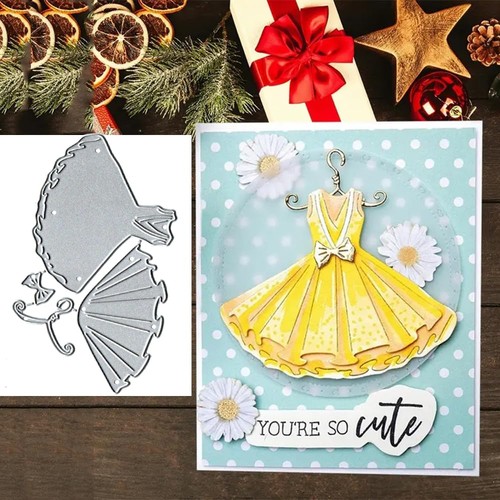 2pcs set dress - metal, die
