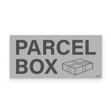Grey Parcel Box Self Adhesive