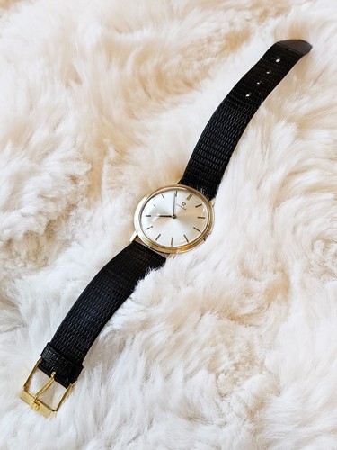 Omega vintage 1960s 9ct - vintage, solid