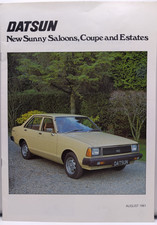 Datsun New Sunny  Saloons