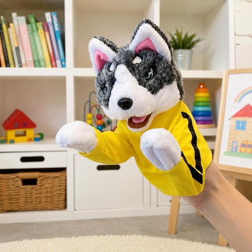Plush husky kung hand - plush,