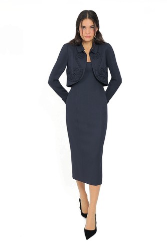 Catherine walker navy suit - walker,