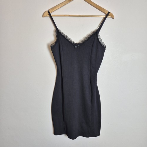 Size black ribbed - h&m,
