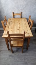 table and 4 chairs 