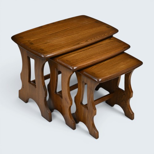 Ercol nest tables solid - nest, of