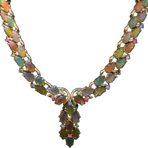 Statement coro necklace - statement, in