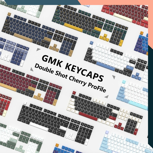 Pbt double shot keycaps gmk - shot,