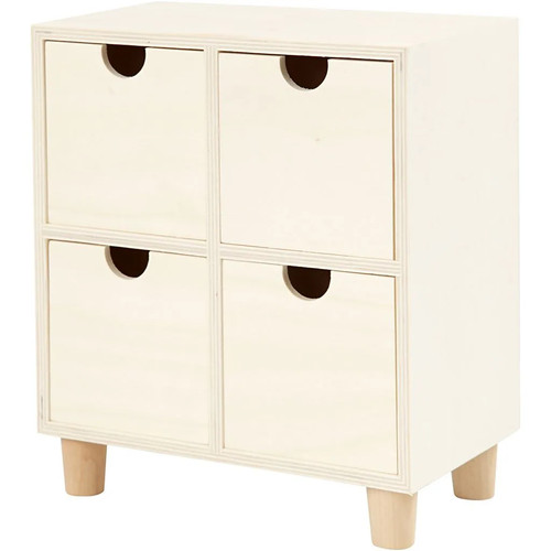 Wooden chest drawers - chest, of