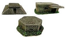 Pack of 3 High-Quality Painted