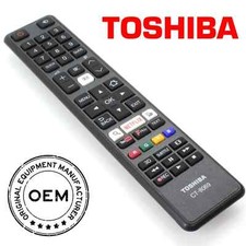 Toshiba CT-8069 TV Remote for 55U6663DB 32L3753DB Smart HD LEDs NO BACK COVER