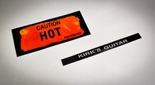 Kirk Hammett style 'Caution