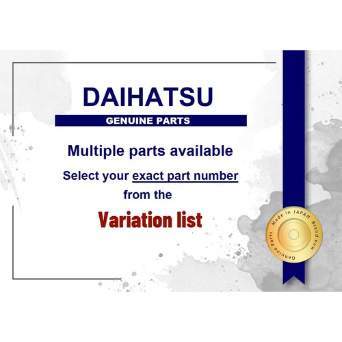 Genuine daihatsu rear - genuine,