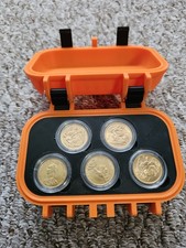 Gold Sovereign Storage Box /