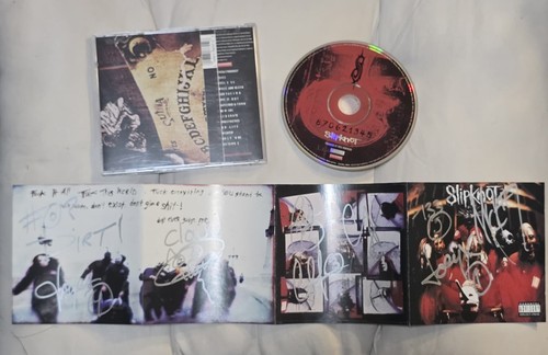 Slipknot signed self - signed, cd
