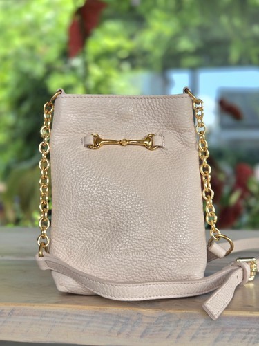 Russell and bromley beige mini - and,