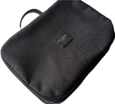 Ted Baker Men’s Wash / Travel / Toiletry Bag- Black & Grey Zipped & Compartments
