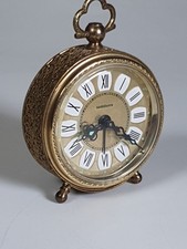 Vintage "Marksman" alarm clock made by Blessing in West Germany Collectable