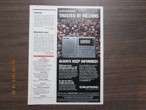 Vintage magazine grundig - vintage,