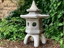 Lantern pagoda statue Concrete lantern pagoda sculpture Japanese ornament Gift