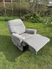 Sherborne Keswick Grey Rise Riser Recliner Chair Armchair Electric Mobility