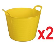 2 x 26 Litre 26L Flexi Tub