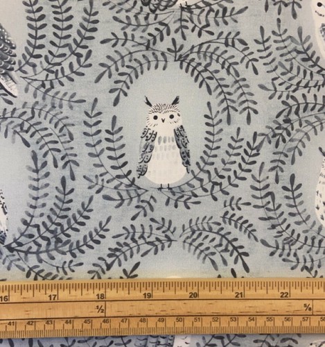 Fat quarter nightfall - owls, in