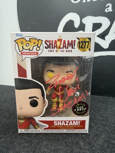 Swau signed funko pop - swau, shazam