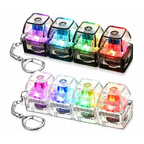 Led keyboard fidget clicker - led,