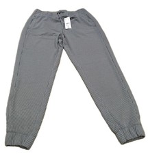 Womens Size Medium Grey Jogging Bottoms F&F Tesco, Ribbed Joggers lounge pants