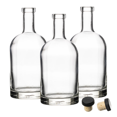 500ml glass spirit - glass, bottle